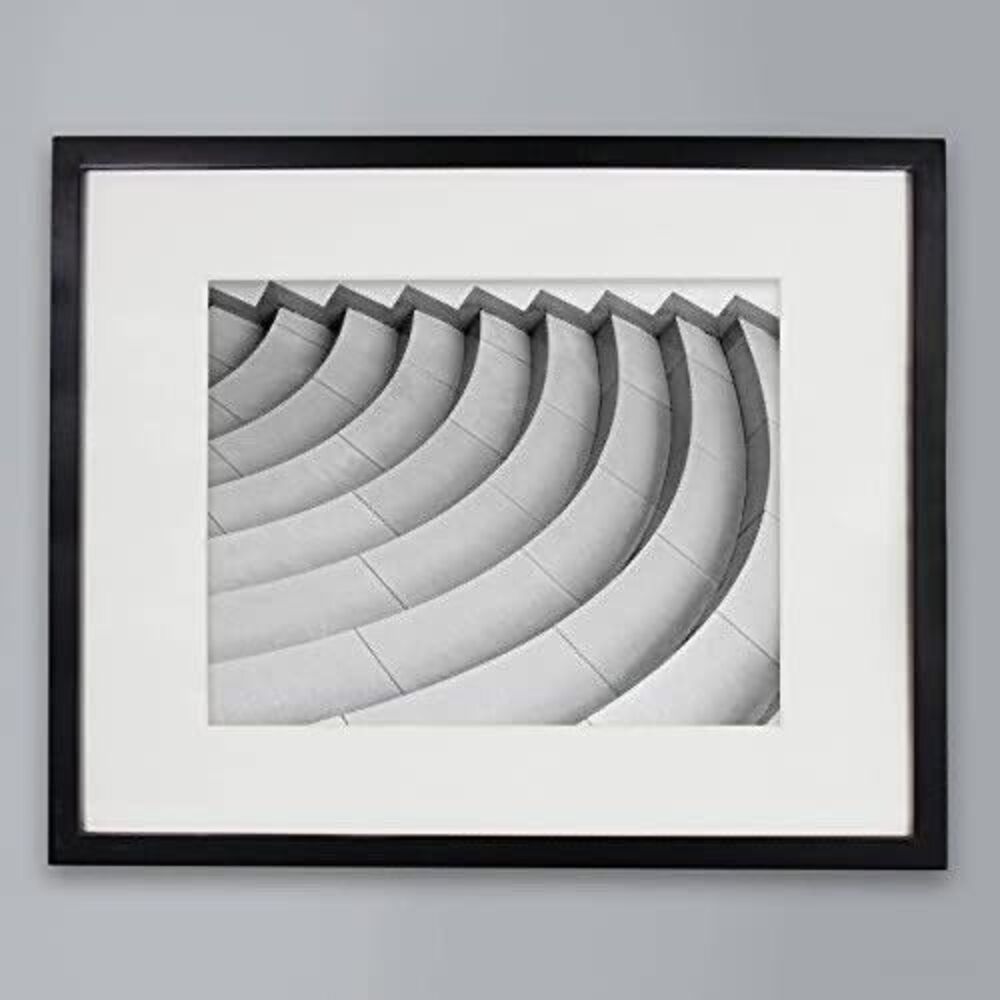 Threshold 16x20 Matted 11x14 Thin Gallery Frame Black Modern Wall Decor